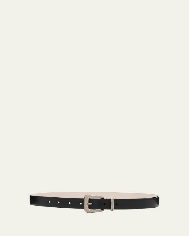 Monili Leather Belt